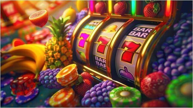 Slot game paytable displayed on a mobile screen showing symbol values and bonus rules